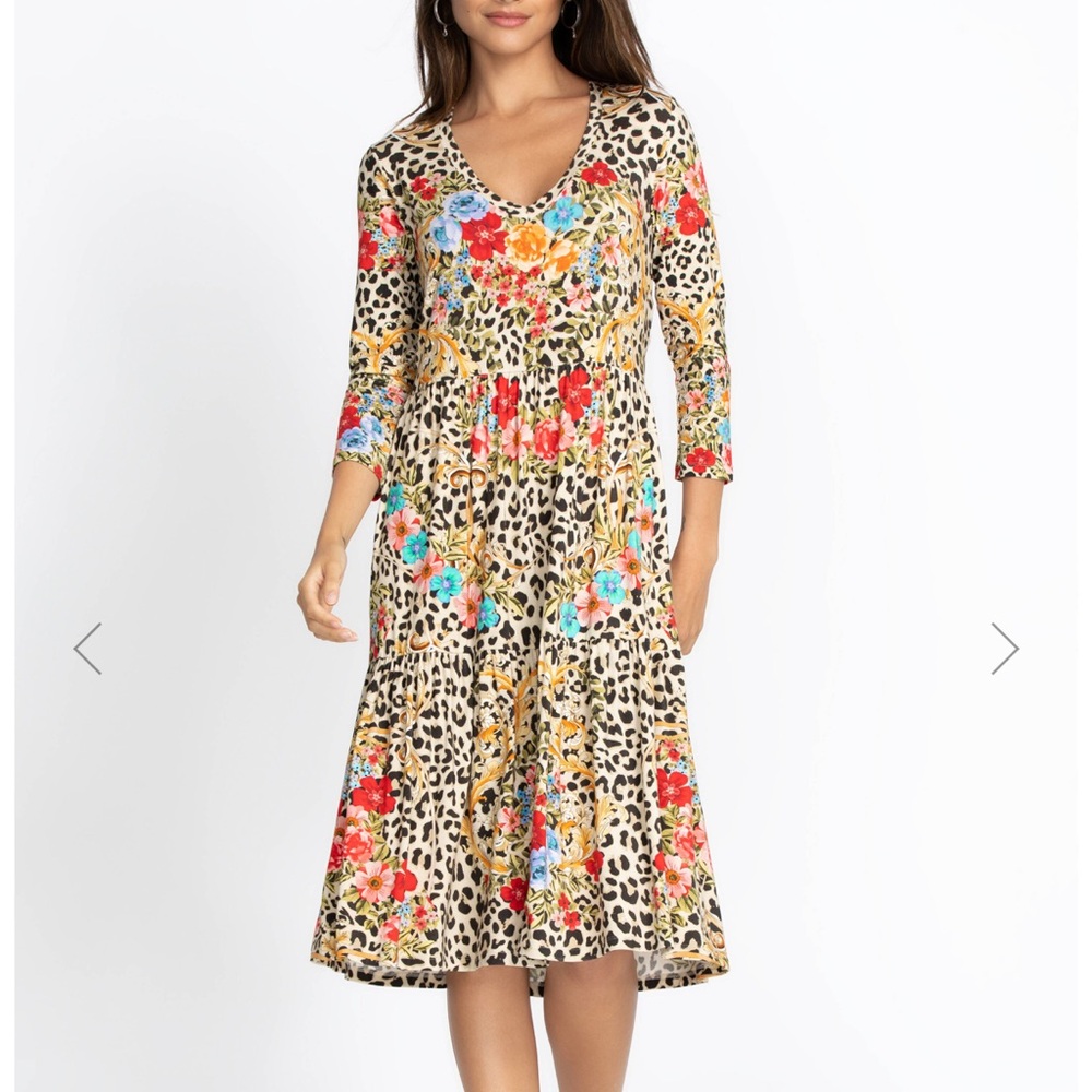 NWOT JohnnyWas Tea length dress